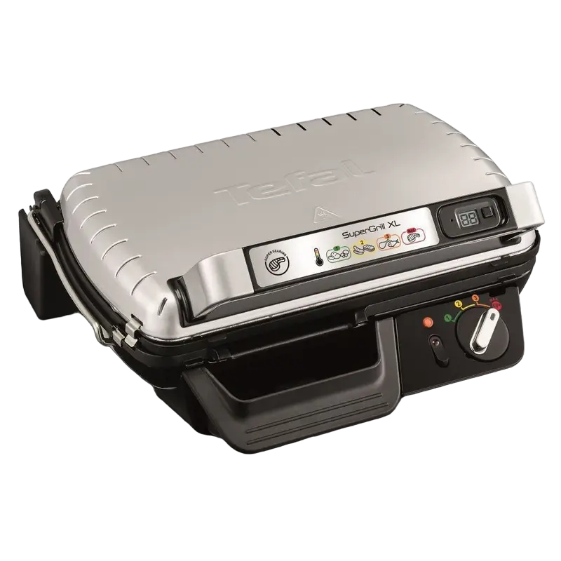 Электрический Гриль Tefal OptiGrill+ Initial Серебристый