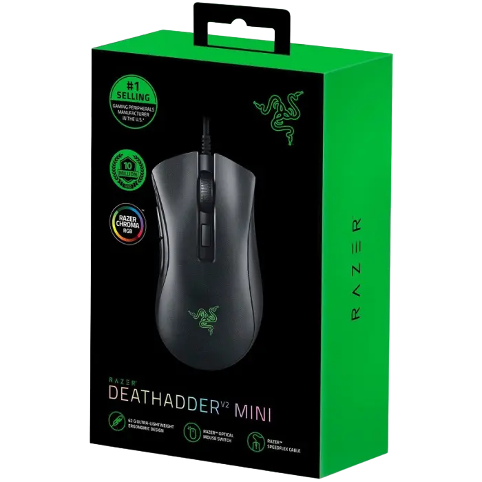 Игровая мышь Razer DeathAdder V2 Mini Проводное Чёрный