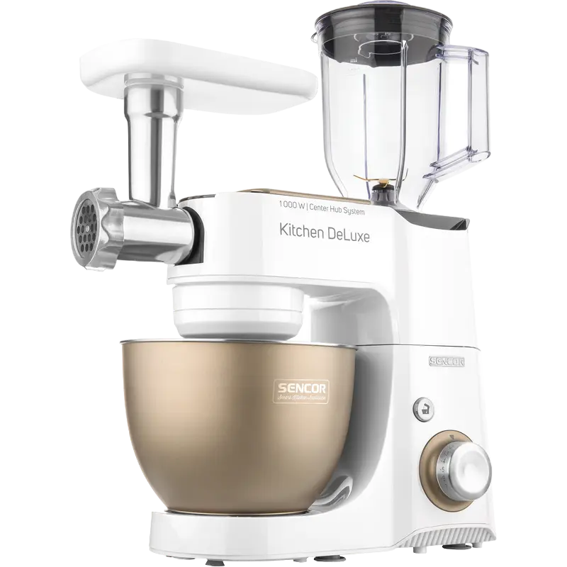 Robot de bucătărie Sencor STM 4467CH Alb | Auriu