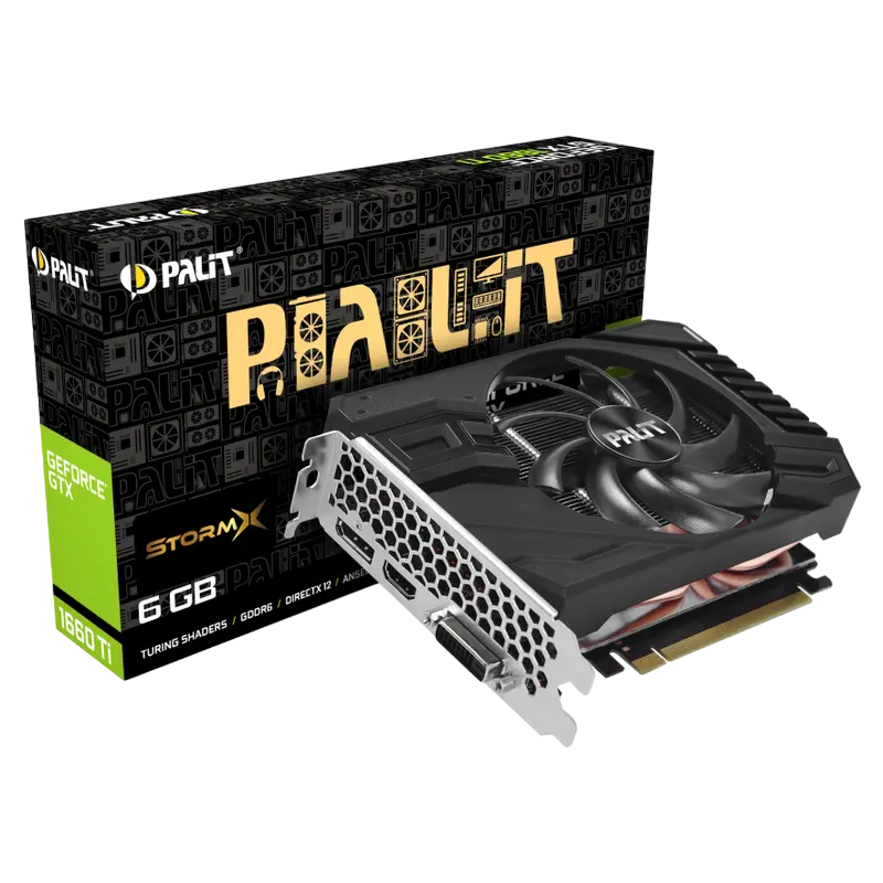 Видеокарта Palit GeForce 1660 Ti StormX