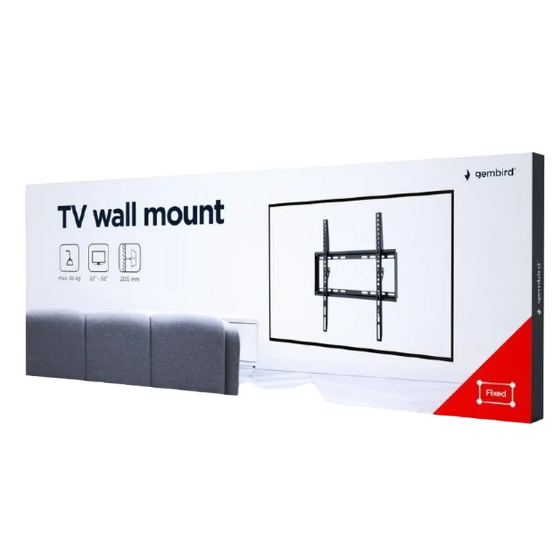 Кронштейн для телевизора Gembird WM-55F-04 Черный