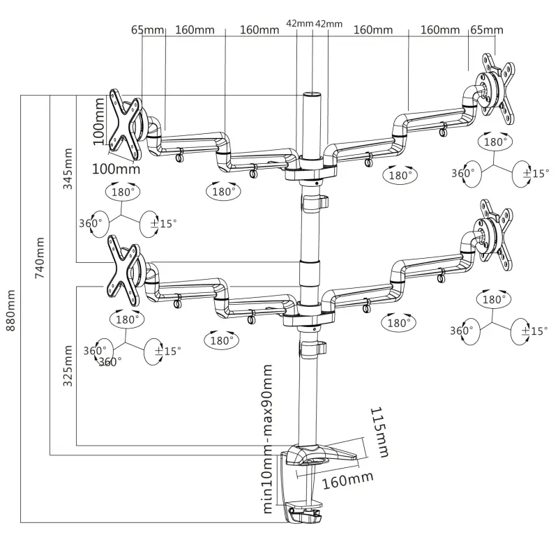 Reflecta FLEXO Desk 23-1010Q