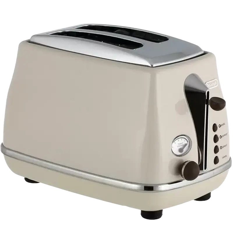 Тостер DeLonghi Icona Vintage Бежевый