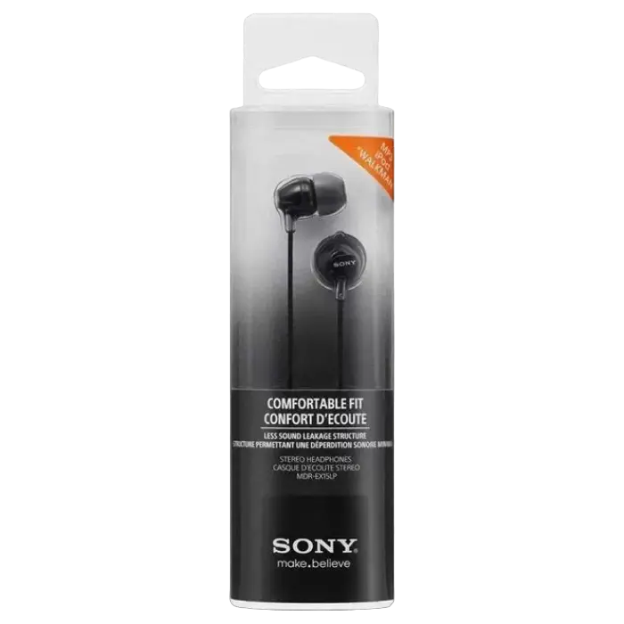Наушники SONY MDR-EX15LP Чёрный