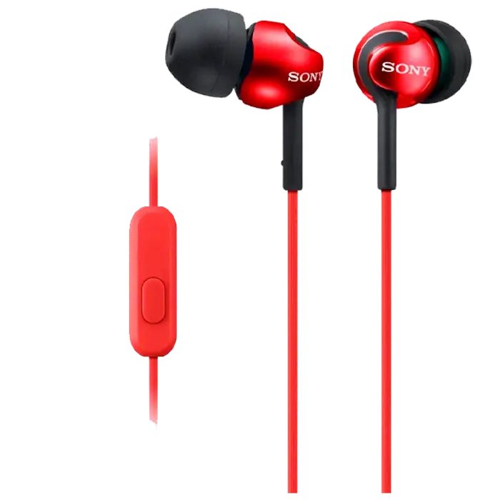 Наушники SONY MDR-EX110AP Красный