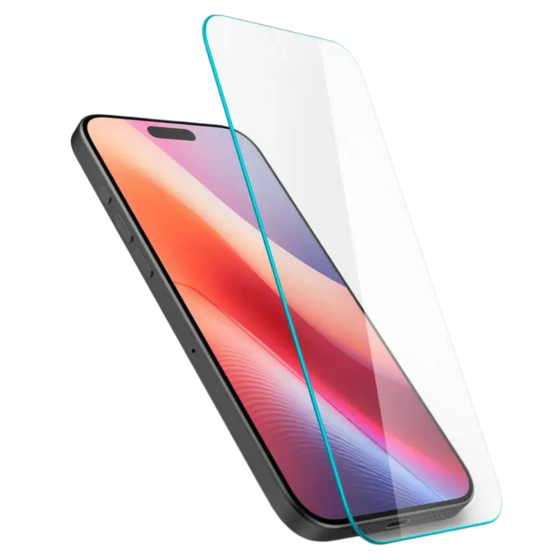 Защитное стекло Spigen Apple iPhone 16 Tempered Glass Slim Glas.TR Slim Прозрачный