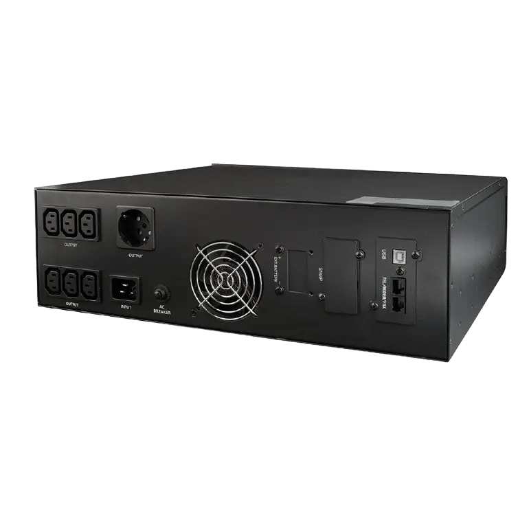 Sursă de alimentare neîntreruptibilă Gembird EnerGenie EG-UPSRACK-12 Negru