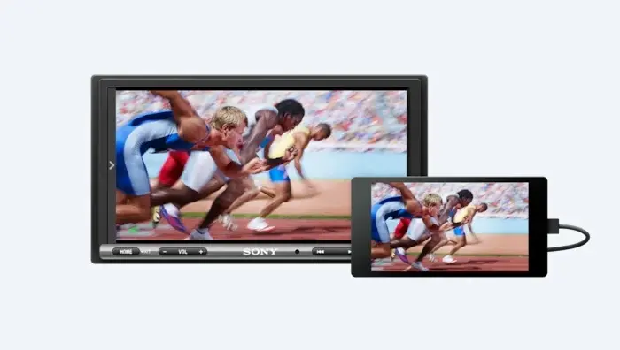 Автомобильный видеорегистратор SONY XAV-AX3250 Черный