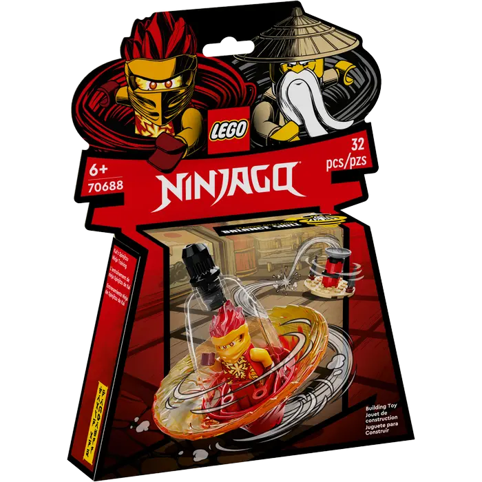 Конструктор LEGO Kai's Spinjitzu Ninja Training Красный