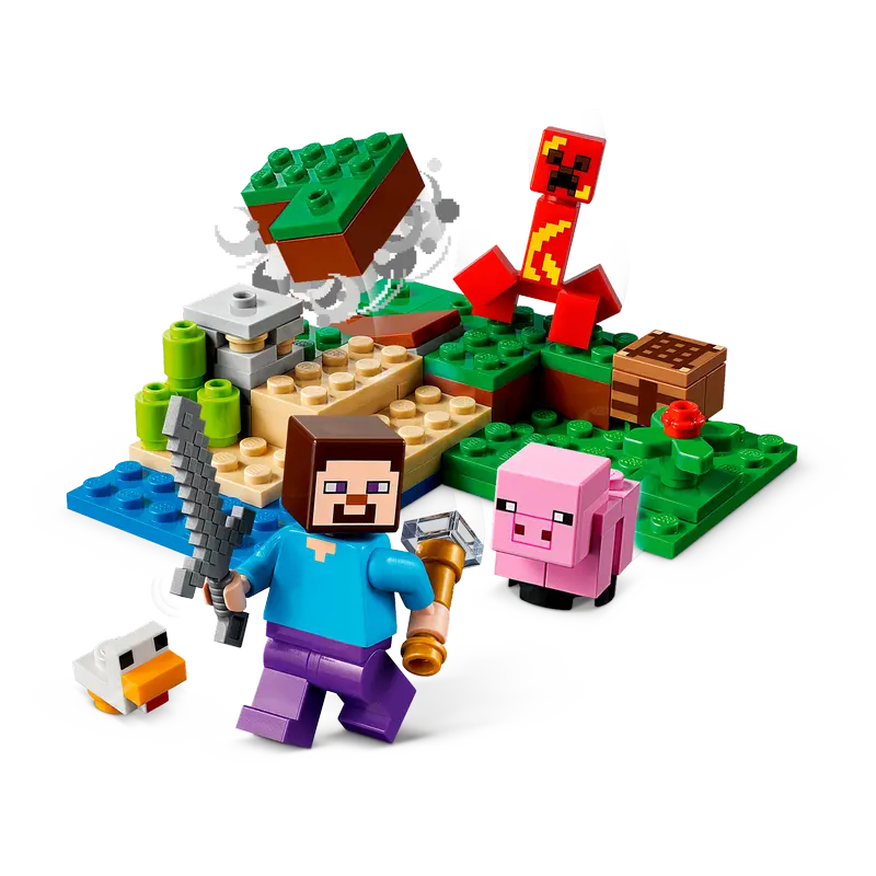 Конструктор LEGO The Creeper™ Ambush Разноцветный