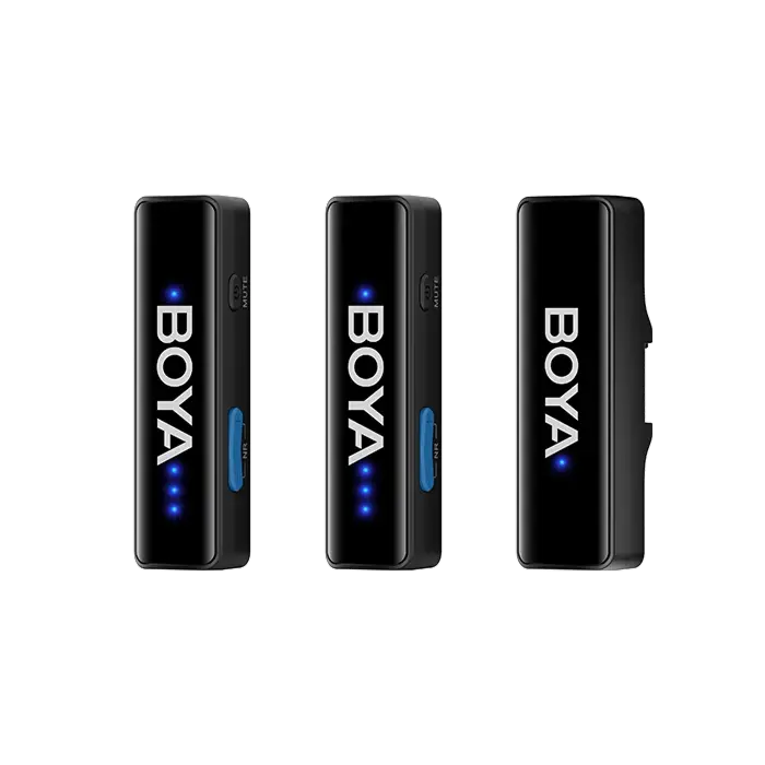 Портативный записывающий микрофон Boya Boyalink Беспроводной Черный