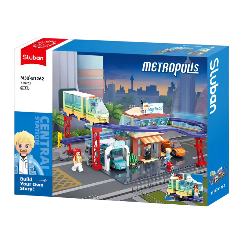 Конструктор Sluban Metropolis - Electric Bus Store