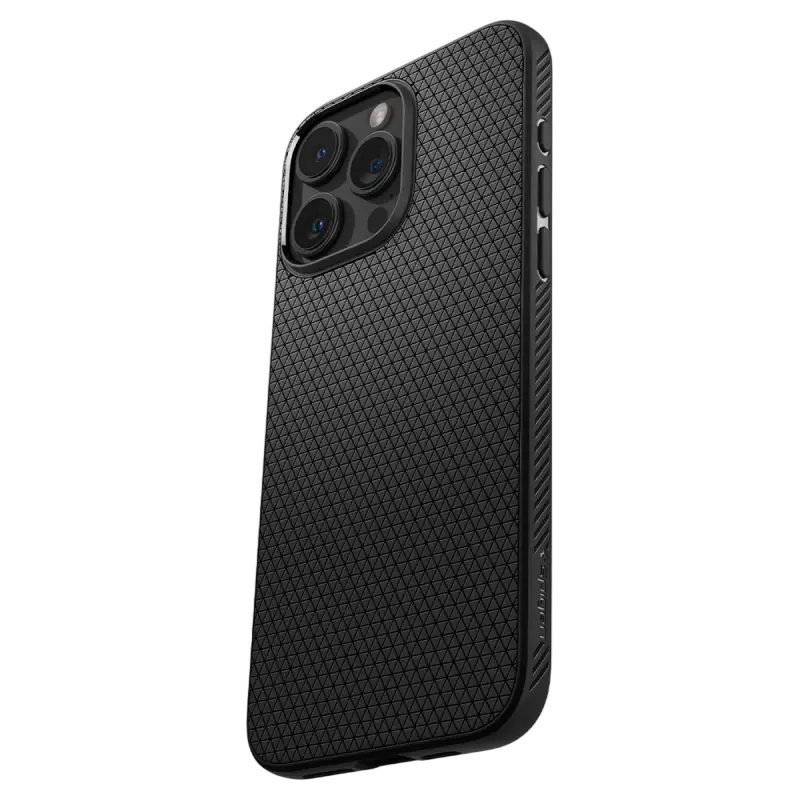 Husă Spigen Apple iPhone 15 Pro Max Liquid Air Liquid Air Negru mat