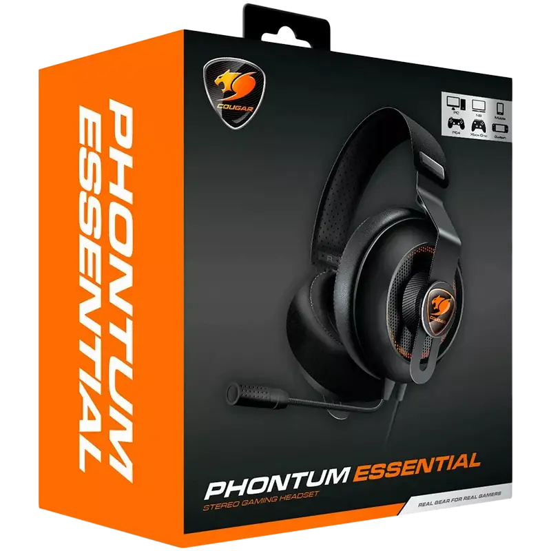 Наушники Cougar Phontum Essential Чёрный