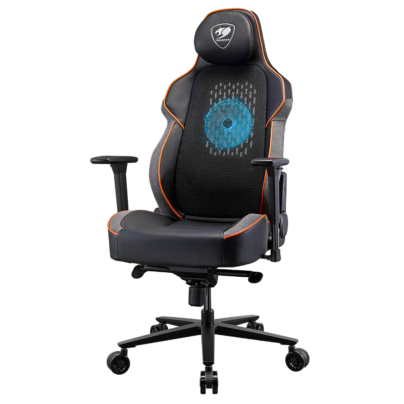 Игровое кресло Cougar NxSys AERO Искусственная кожа Черный | Оранжевый