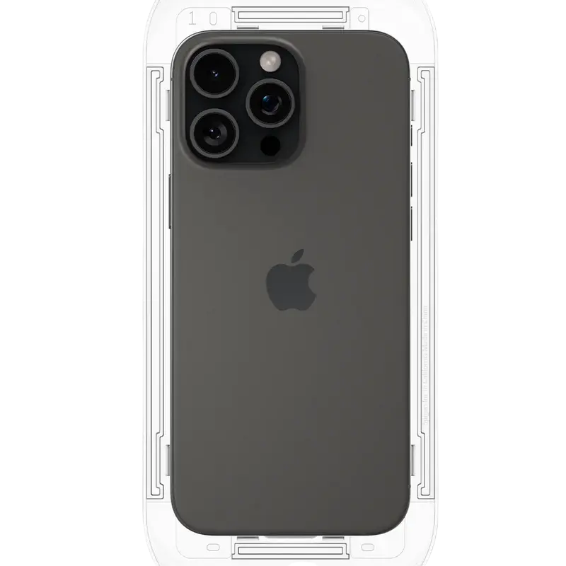 Защитное стекло Spigen Apple iPhone 16 Tempered Glass Slim Glas.TR Slim Прозрачный