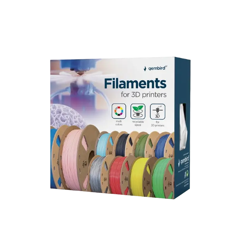 Нить для 3D-принтера Gembird 3DP-PLA1.75-01-PR Розовый