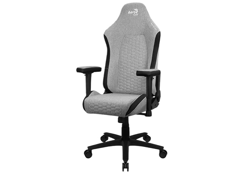 Scaun Gaming AeroCool Crown AeroWeave Textil Gri