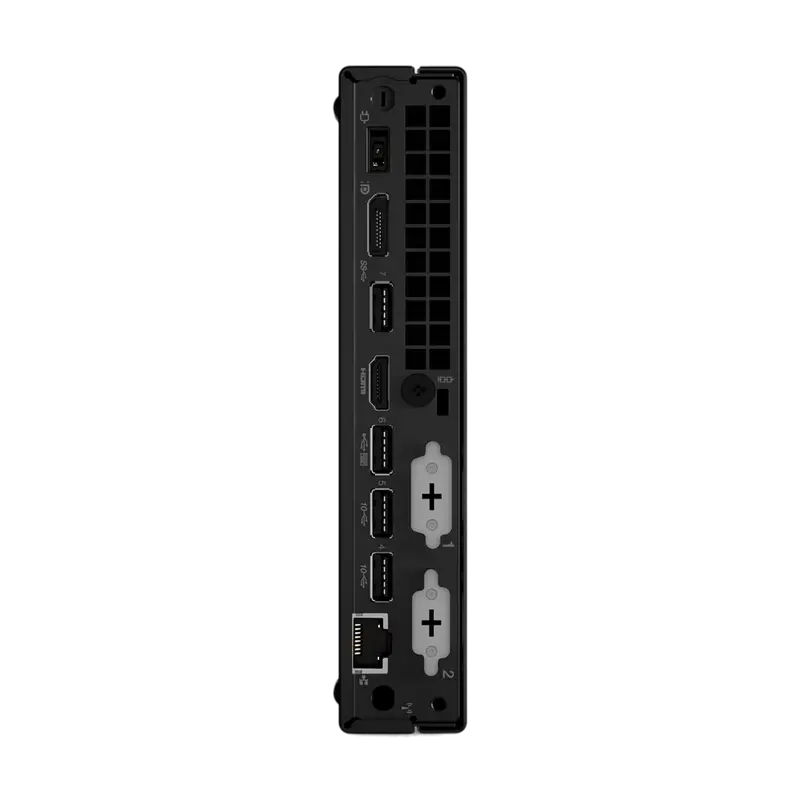 Мини ПК Lenovo ThinkCentre M70q Gen4 Tiny Intel Core i3-13100T 8 ГБ Черный