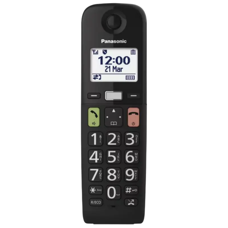 Радиотелефон Panasonic KX-TGU110UAB Чёрный