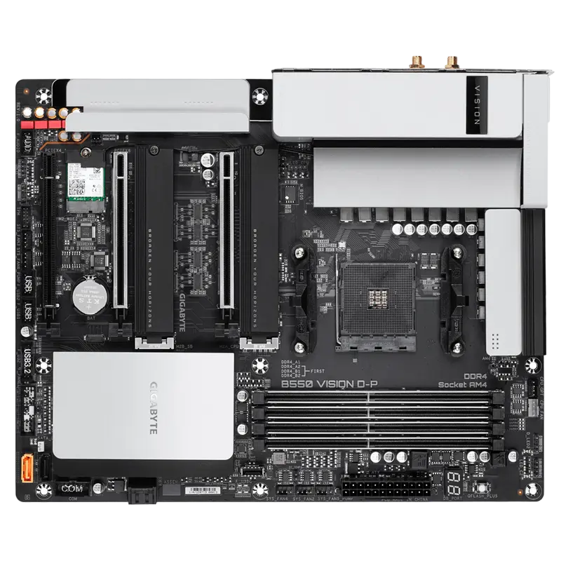 Материнская плата Gigabyte B550 VISION D-P AM4 ATX