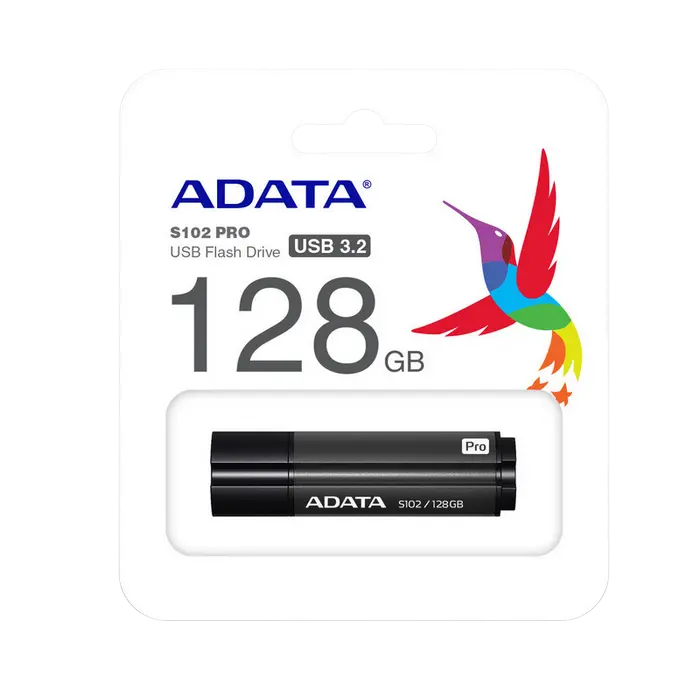 USB Flash накопитель ADATA S102 Pro 128ГБ Серый