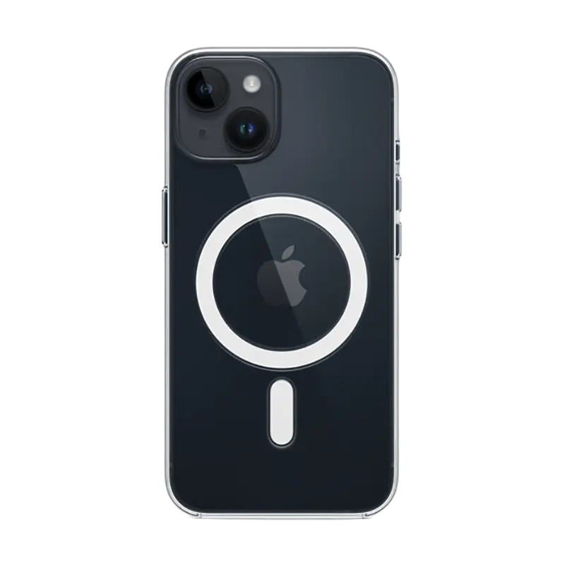 Чехол Apple iPhone 14 Plus Clear Case MagSafe A2915 Clear Прозрачный