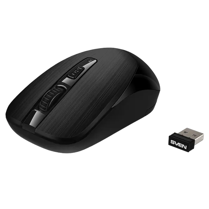 Беcпроводная мышь SVEN RX-380W Беспроводное Чёрный