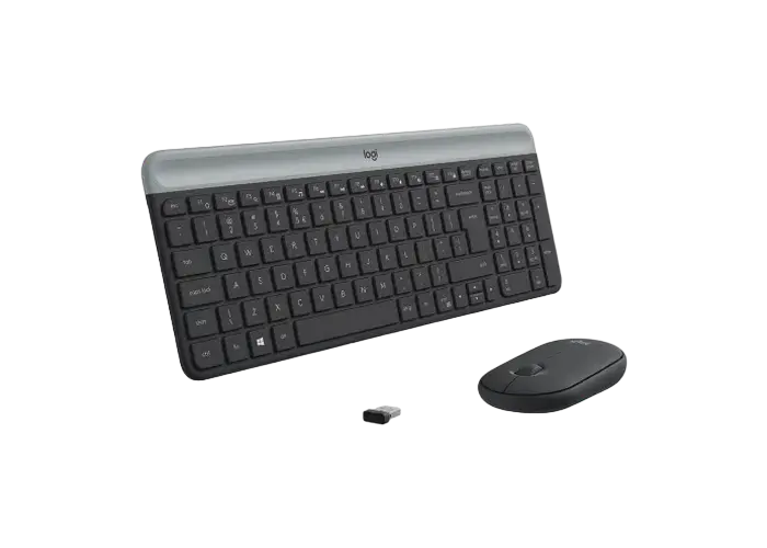 Клавиатура и мышь Logitech MK470 Мембрана Черный