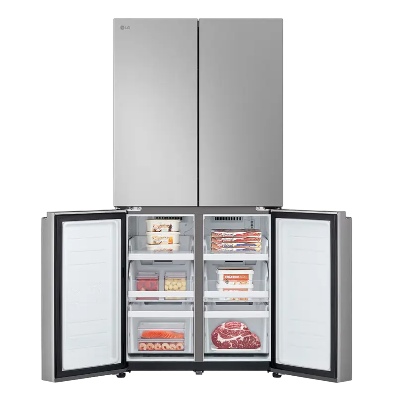 Холодильник LG GMB860PYDE Серебристый