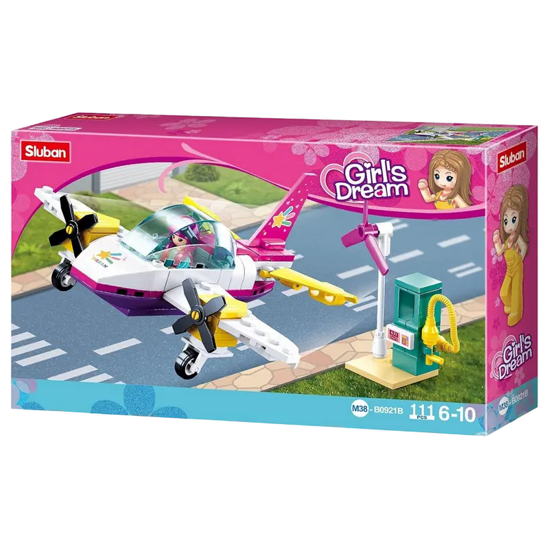 Конструктор Sluban Girls Dream - Colorful Transport Разноцветный