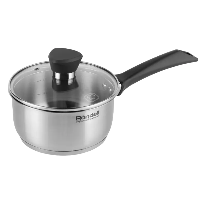Набор кастрюль Rondell Strike Strike Серебристый