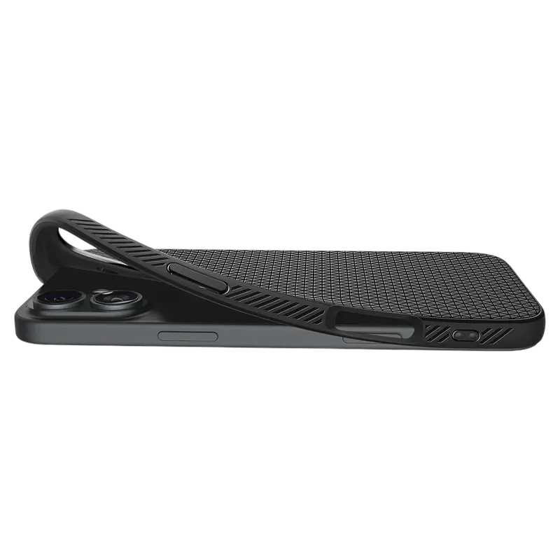 Чехол Spigen Apple iPhone 16 Plus Liquid Air Liquid Air Матовый черный