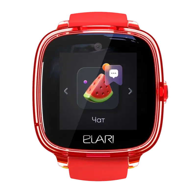 Детские часы Elari KidPhone Fresh 4G Красный