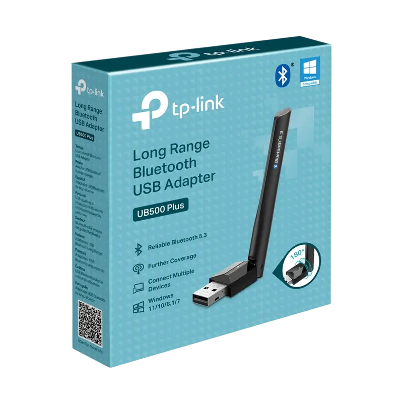 Bluetooth-адаптер TP-LINK UB500 Plus Черный