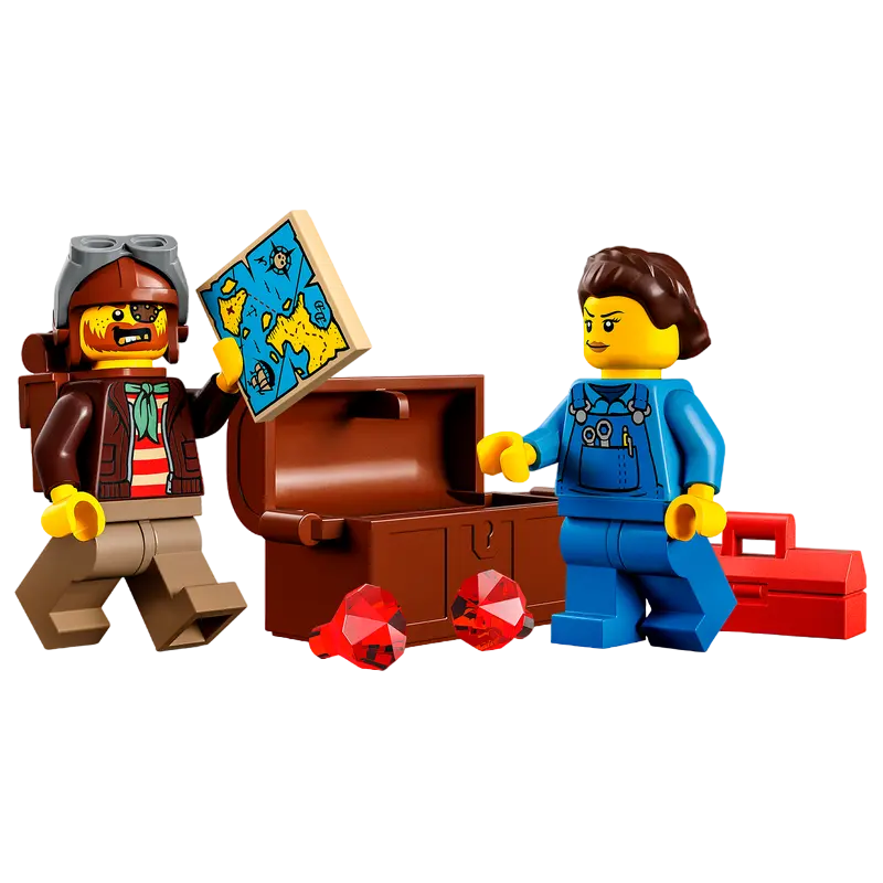 Constructor LEGO The Shark Attack Stunt Challenge Multicolor