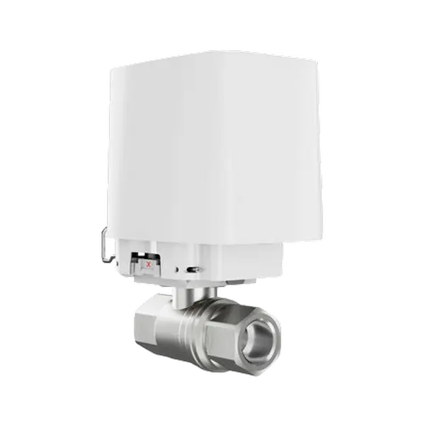 Беспроводной Кран Перекрытия Воды Ajax WaterStop ½" (DN 15) Jeweller Белый