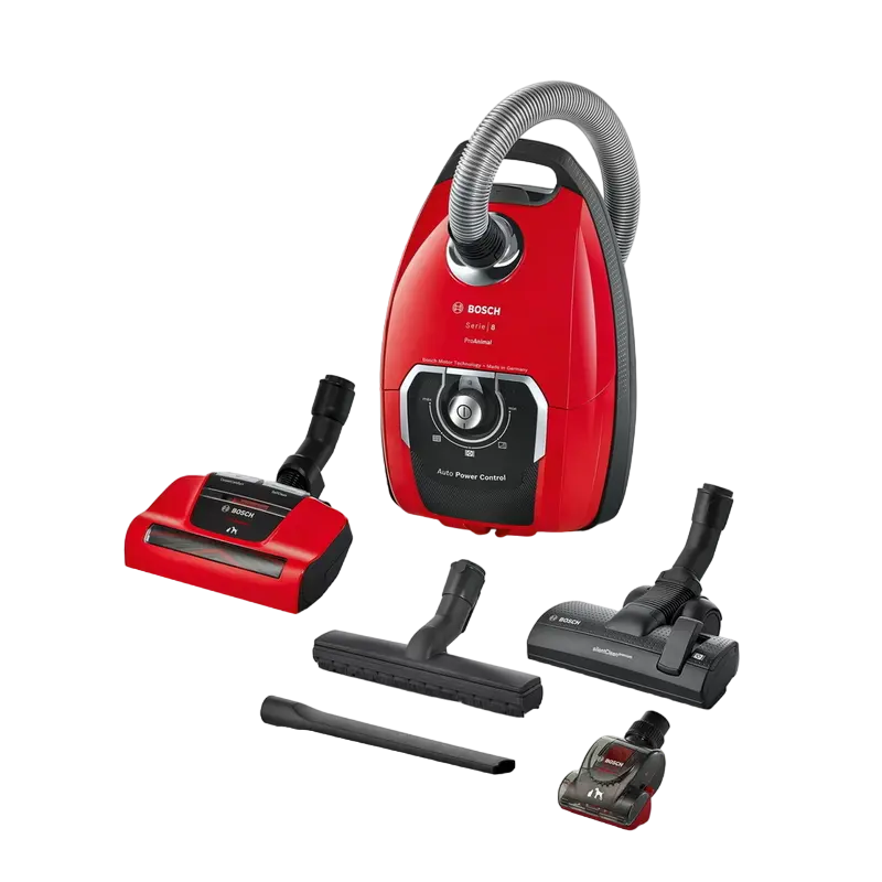Пылесос Bosch BGB8PET1 Красный