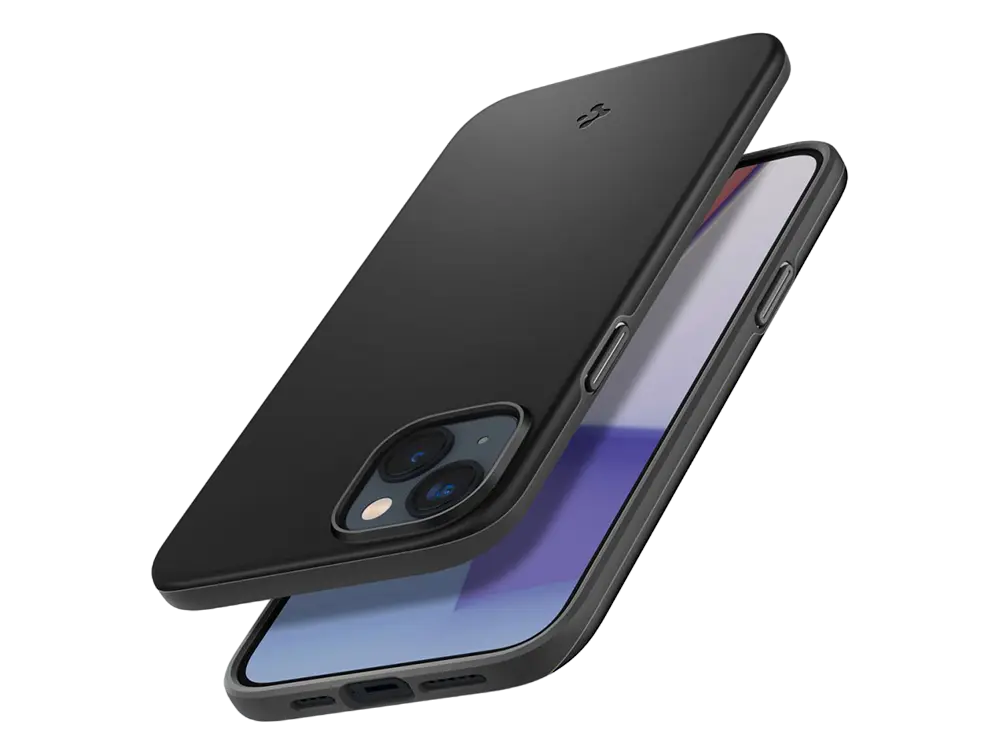 Чехол Spigen Apple iPhone 14 Plus Thin Fit Чёрный