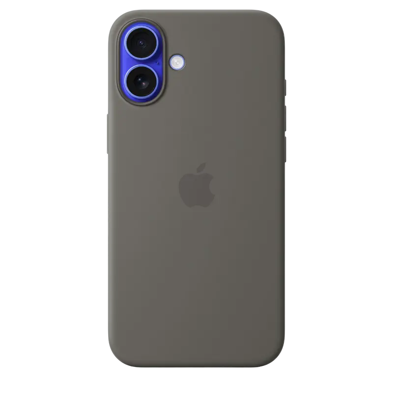 Чехол Apple iPhone 16 Plus Silicone Case MagSafe A3314 Silicone Case with MagSafe Stone Gray