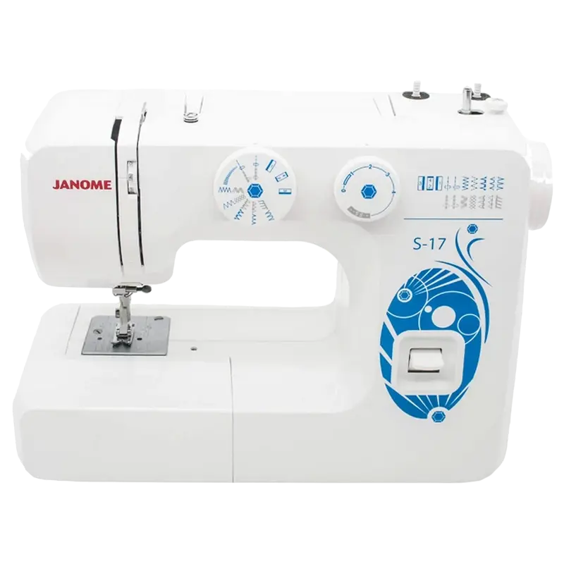 Швейная машина JANOME S-17 Белый Синий