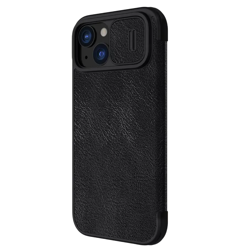 Чехол книжка Nillkin Apple iPhone 15 Plus Qin Pro Qin Pro Чёрный
