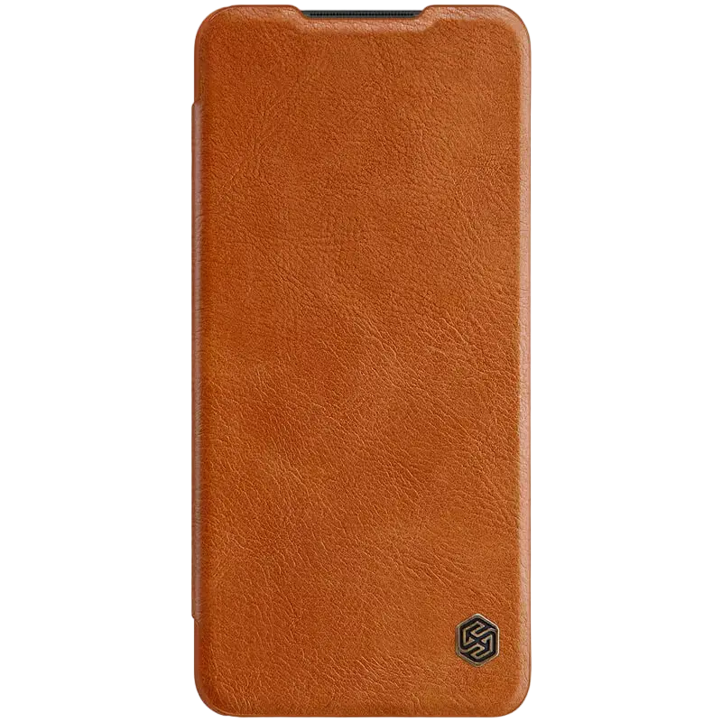 Husă tip carte Nillkin Samsung Galaxy A12 Qin LC Qin Cafeniu