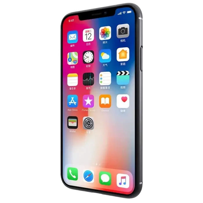 Husă Nillkin Apple iPhone Xs Max Synthetic Fiber Synthetic Fiber Negru