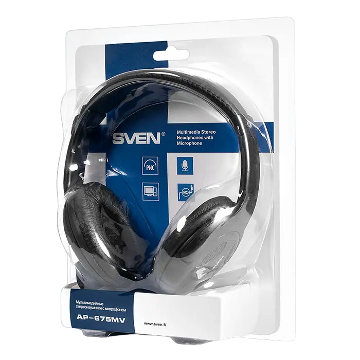 Наушники SVEN AP-675MV Чёрный