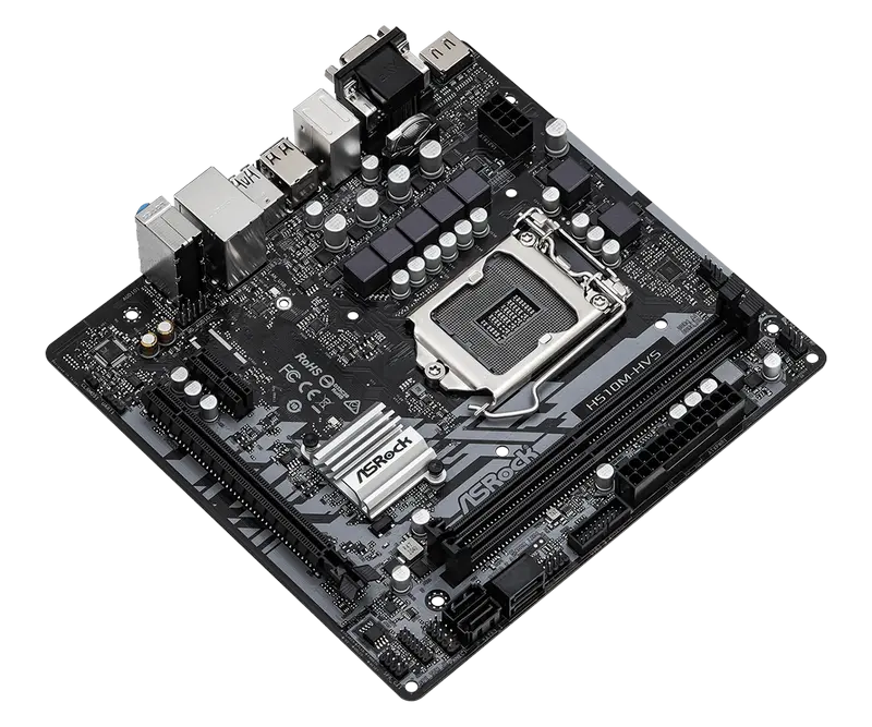 Placă de bază ASRock H510M-HVS R1/R2.0 LGA1200 Micro-ATX
