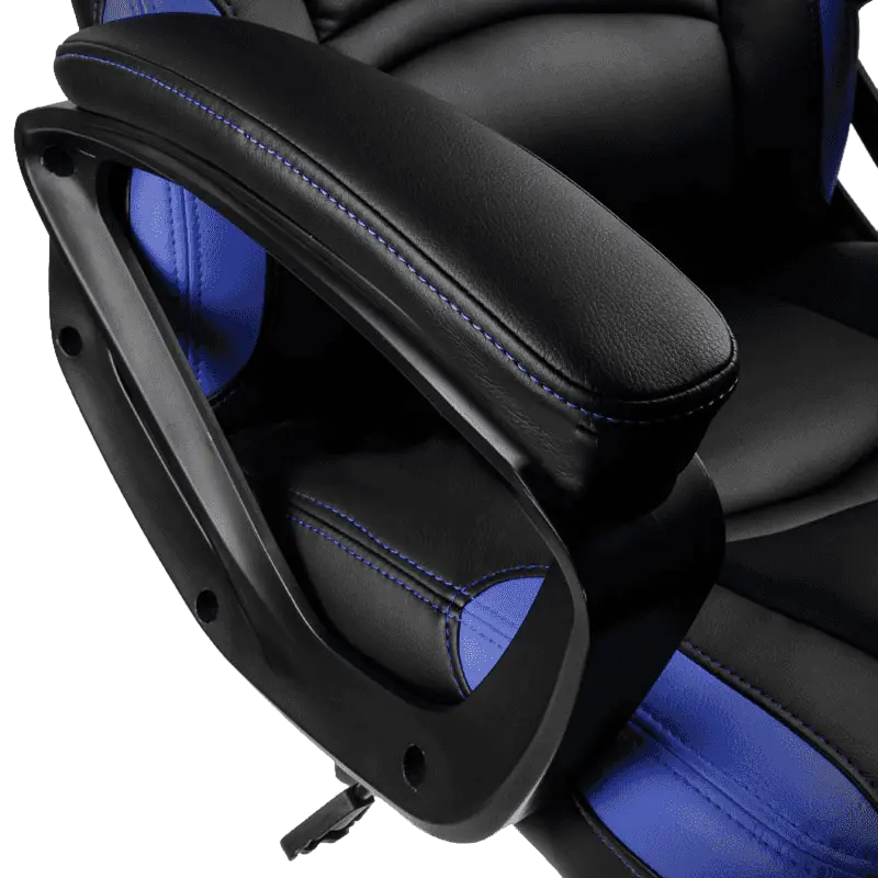 Игровое кресло Gamemax GCR07 Искусственная кожа Черный/Синий