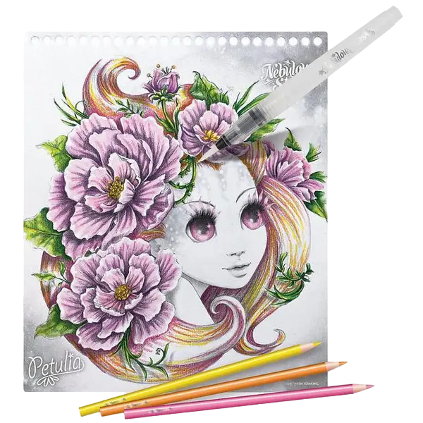 Nebulous Stars Watercoloring Book Set