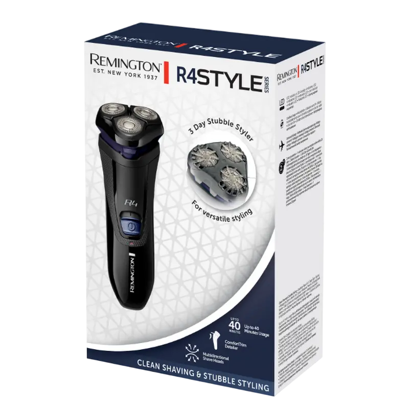 Электробритва мужская Remington R4 Style Series Rotary Чёрный