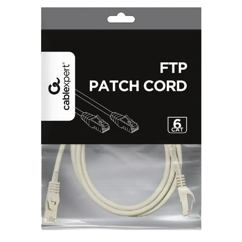 Патч-корд Cablexpert PP6-5M Серый